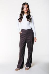 Брюки Colourful Rebel RUS STRAIGHT PANTS, Brown