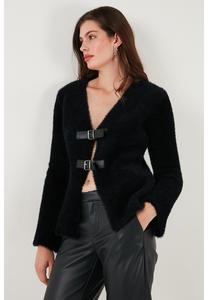 Кардиган LELA REGULAR FIT, Black