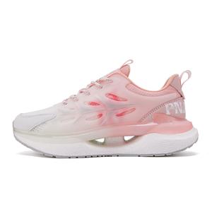 Женские противоскользящие износостойкие беговые кроссовки Pnj, розовый/белый