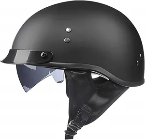 Мотоциклетные полушлемы, полушлем-«реактивный шлем», мотоциклетный шлем, шлем для скутера, ретро-шлем для мотоцикла, шлем для скутера, шлем для чоппера, мопед, скутер, ретро-сертификация ECE DOT YMCXZDP, 2