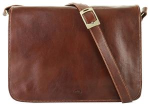 Сумка через плечо piké Messenger Bag, коричневый