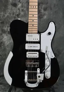 Fender Jack White Signature Triplecaster Telecaster 2024 черный с футляром Deluxe Hardshell и отправкой в тот же день