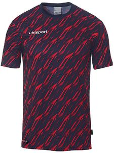 Спортивная рубашка "Progressive 28 Short Sleeve" синего цвета uhlsport