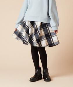 Разноцветная юбка-клеш Avv, цвет Navy