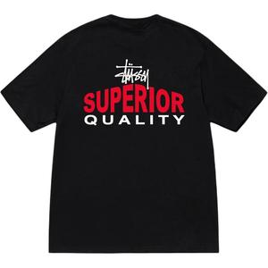 Футболка Stüssy Superior Quality Crewneck Stussy, черный