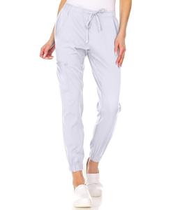 Брюки-джоггеры Leah Plus Size с пятью карманами, эластичные, желтые, размер 3XL Medichic, White