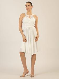 Платье до колена APART, белый