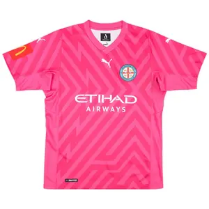 PUMA Футболка Melbourne City вратарская унисекс pink