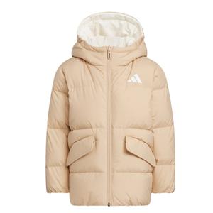 Утепленная куртка для детей 3-7 лет Adidas, светлая мята