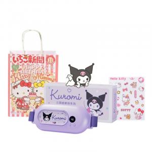 Пояс для прогревания живота 3-й режим умный термостат поддержание постоянной температуры SLO01NG Sanrio, Leading Edition фиолетовый Kuromi[3rd Setting Smart Consкоричневыйt Temperature Regulating+Smart Digital Display]