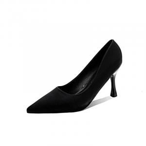 Туфли женские на высоком каблуке Lunnifeiya, цвет Black (9cm)