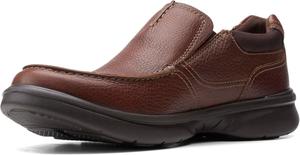 Мужские лоферы Clarks Bradley Free, Tan Tumbled Leather