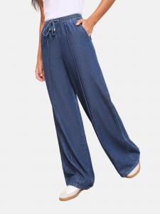 Friends Like These Джинсы Wide Leg в синем дениме