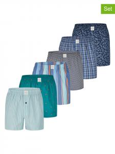 MG-1 Комплект из 6 штук: боксерские трусы разных цветов