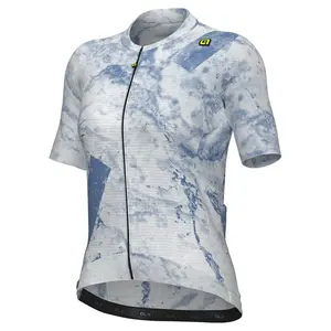 Джерси с коротким рукавом Alé PR-E Marble, белый