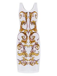 Платье с принтом «Барокко» Versace Jeans Couture, белый