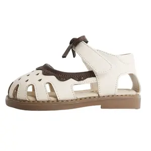 Противоскользящая дышащая обувь для малышей MAIBUXIONG, бежевый