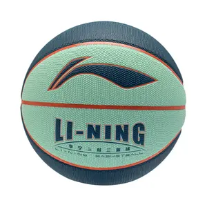 LINING Баскетбольный мяч PU темно-синий голубой размер 6 тренировочный