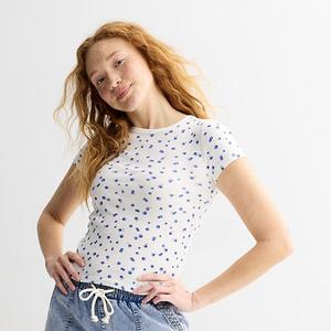 Детская футболка Juniors slim fit So, White Blueberry