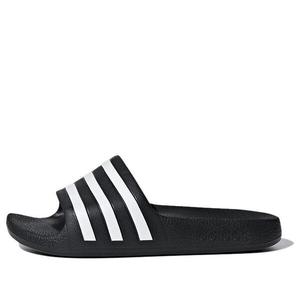 Тапочки adilette aqua slide j Adidas, черный