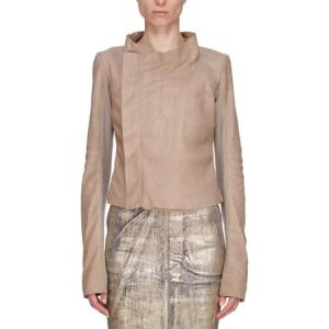 RICK OWENS Косуха с низким вырезом, Flesh