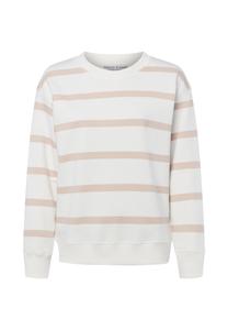 Толстовка Marie Lund Sweatshirt, Weiß Braun/White