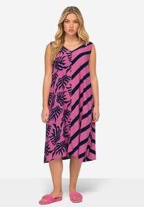 Дневное платье PRINT MIX V-AUSSCHNITT ÄRMELLOS LAURASØN, светло-розовый