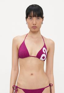 Топ бикини Dsquared2 TRIANGLE, Fuxia/White/Lilac