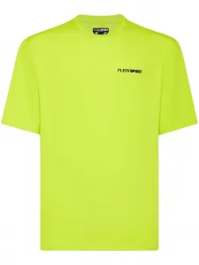 Футболка в рубчик Plein Sport, желтый