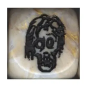 Кости «Эскизная голова зомби» — мрамор (2), Zombie Dice