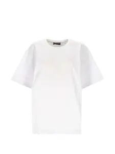 Футболка с графическим вставкой Lorena Antoniazzi, белый