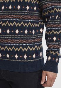 Вязаный свитер Blend, синий