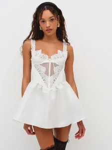 Платье-комбинация Isabella For Love & Lemons, белый