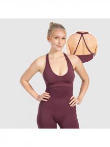 SMILODOX Спортивный бюстгальтер Daline темно-фиолетового цвета