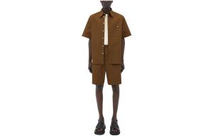 Повседневные шорты мужские коричневые Bottega Veneta, коричневый