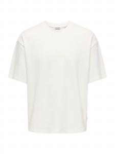 Only & Sons Футболка 'ONSLenny' в цвете Natural White