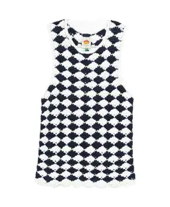 Топ без рукавов Farm Rio, синий