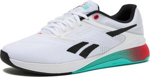 Мужские кроссовки Reebok Nano X5, для кросс-тренинга и легкого бега, белый/черный/красный