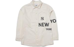 MLB Рубашка Basic Logo New York Yankees унисекс cream