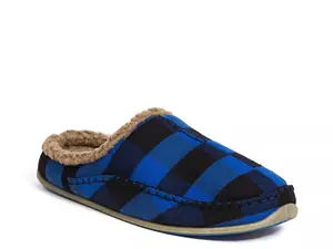 Тапочки Slipperooz Nordic Scuff Deer Stags, Cobalt