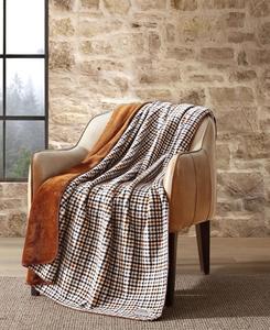 Плед из мягкой фланели с принтом, 70 x 60 дюймов Eddie Bauer, цвет griffen plaid