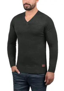 Свитер смесовой вязки "BLEND BHLasse", цвет Charcoal