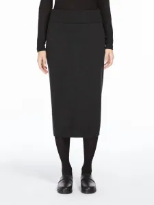 Вязаная юбка Melk черного цвета Max Mara