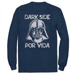 Мужская футболка со штампом «Звездные войны Дарт Вейдер» Dark Side Por Vida Star Wars