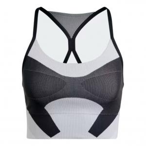 Бюстгальтер (WMNS) adidas by Stella McCartney TrueStrength Yoga Knit Light-Support Bra 'Black White'