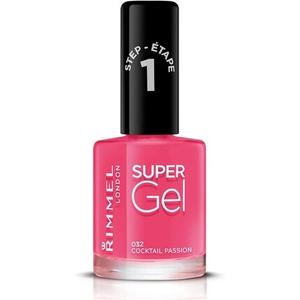 Лак для ногтей Super Gel Step 1, 12 мл, 032 Коктейль, Rimmel