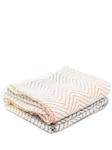 Шерстяное покрывало с узором зигзаг Missoni Home, желтый
