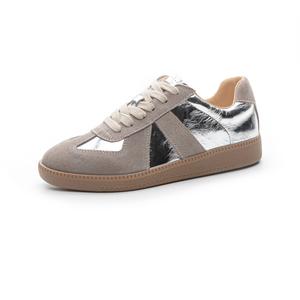 Низкие женские кроссовки, серебристые CHOVO, Silver