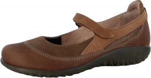 Балетки NAOT Footwear Women's Kirei Maryjane with Cork Footbed and Arch Comfort and Support - Lightweight and Perfect for Travel- Removable Footbed, коричневый/золотой