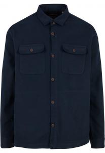 Рубашка на пуговицах классического кроя FYNCH-HATTON, темно-синий
